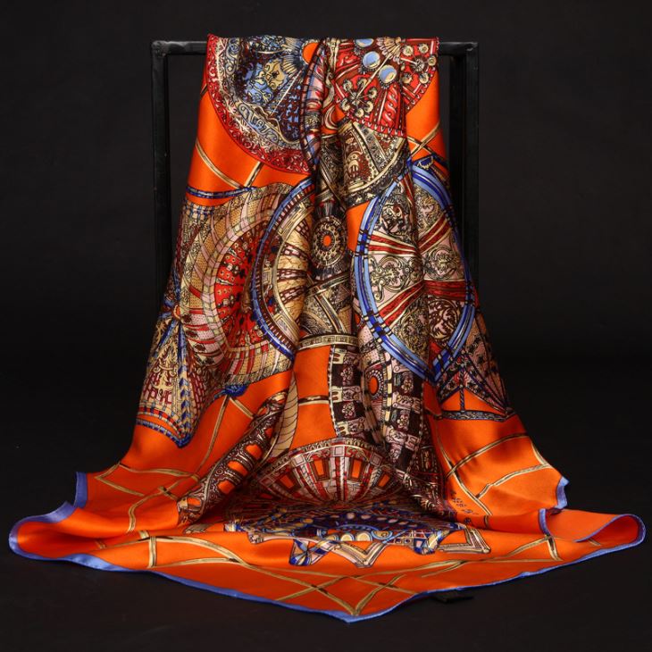 Custom Lady Silk Scarf Manufacturer