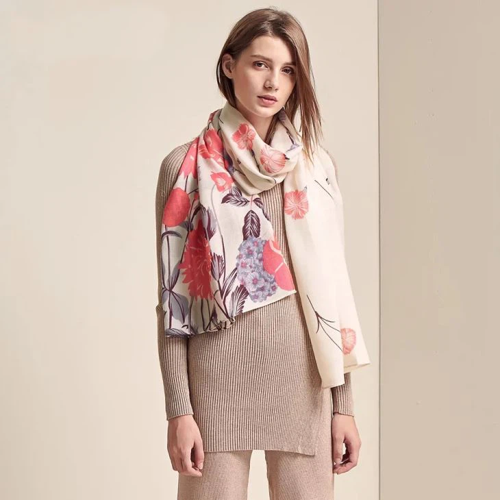 China Custom Wool Scarf supplier